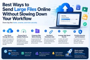 Best Ways to Send Large Files Online Without Slowing Down Your Workflow
