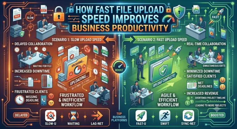 How Fast File Upload Speed Improves Business Productivity