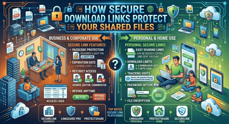 How Secure Download Links Protect Your Shared Files