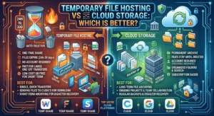 Temporary File Hosting vs Cloud Storage Which Is Better