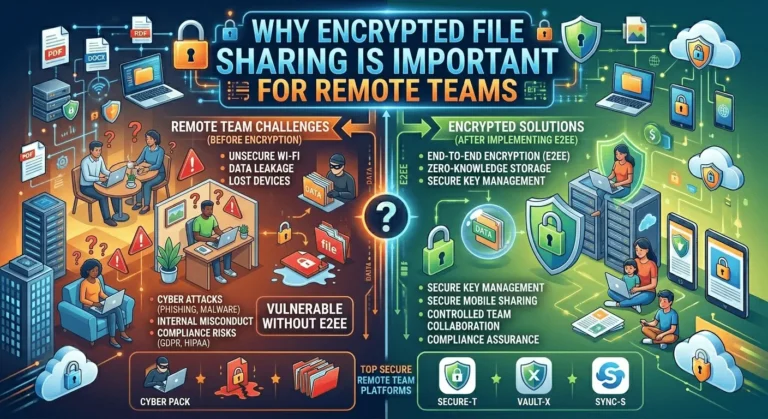 Why Encrypted File Sharing Is Important for Remote Teams